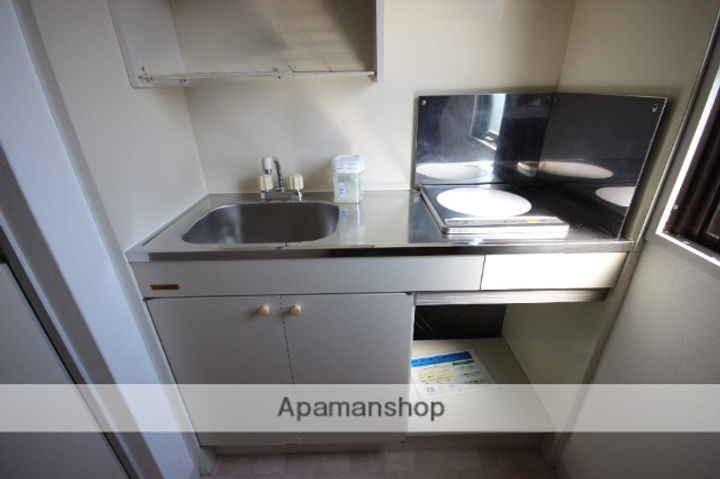 広島県広島市佐伯区五日市5丁目の賃貸マンション306のキッチン