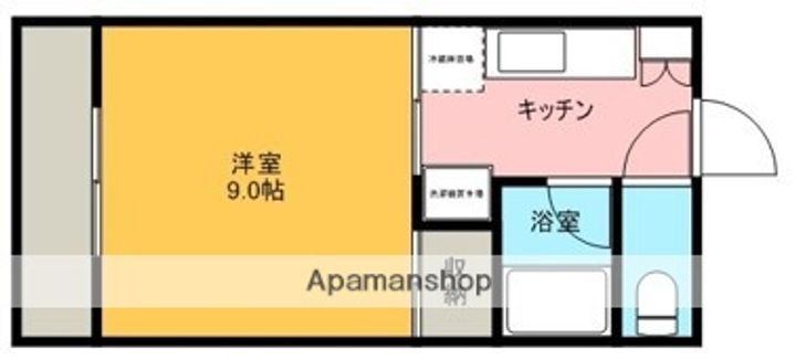 パルコープ大歳204の間取り