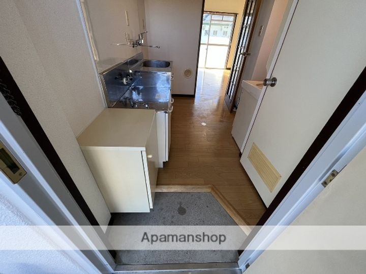 広島県東広島市西条町寺家の賃貸アパート204の玄関