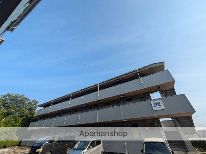 広島県東広島市西条町田口の賃貸アパートの外観