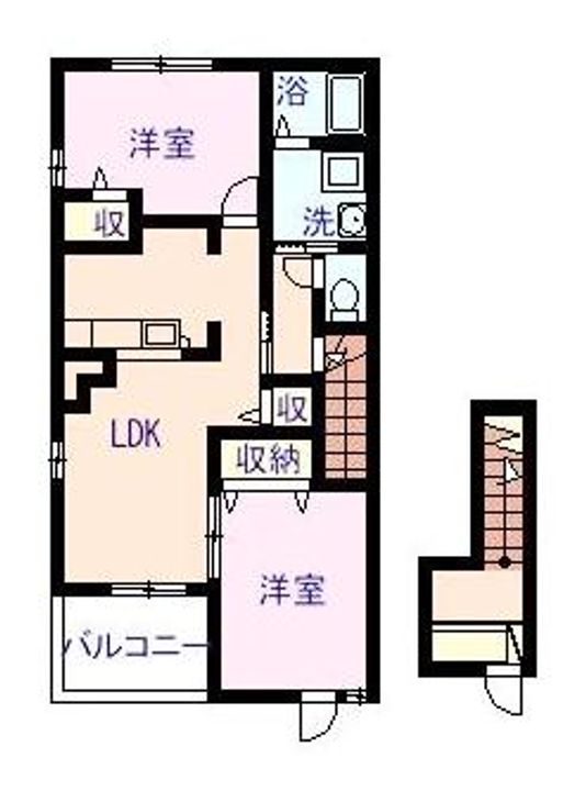 カメリアCの間取り