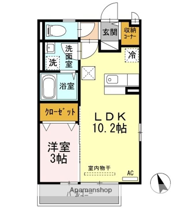 エリゼの間取り