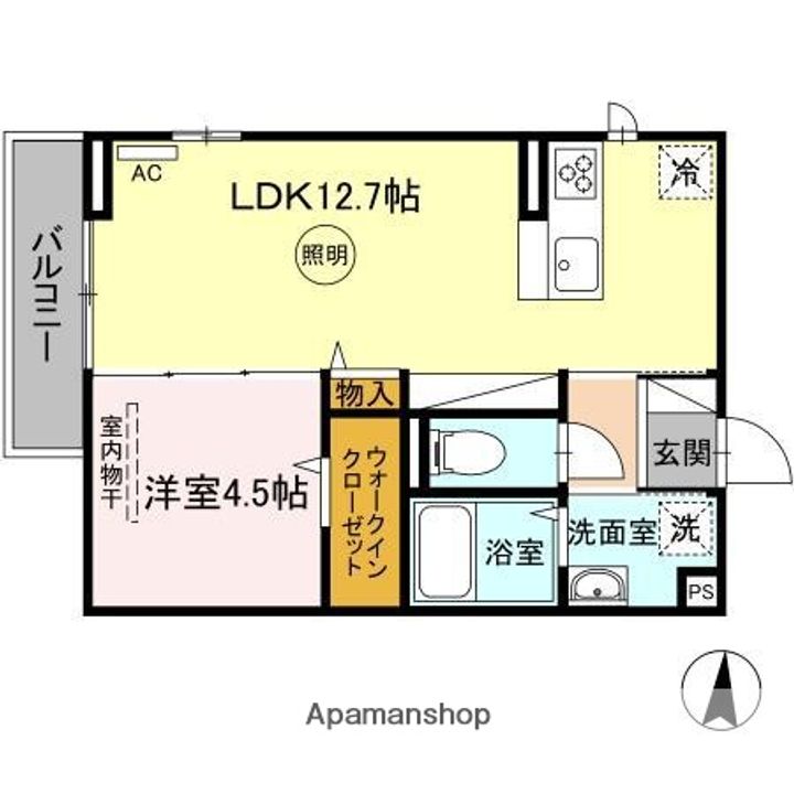 グラン ボナールの間取り