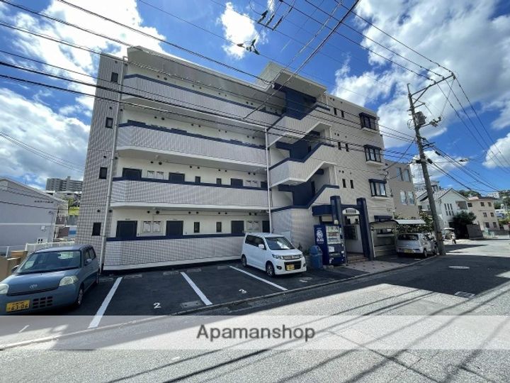 リバーパレス牛田新町の外観