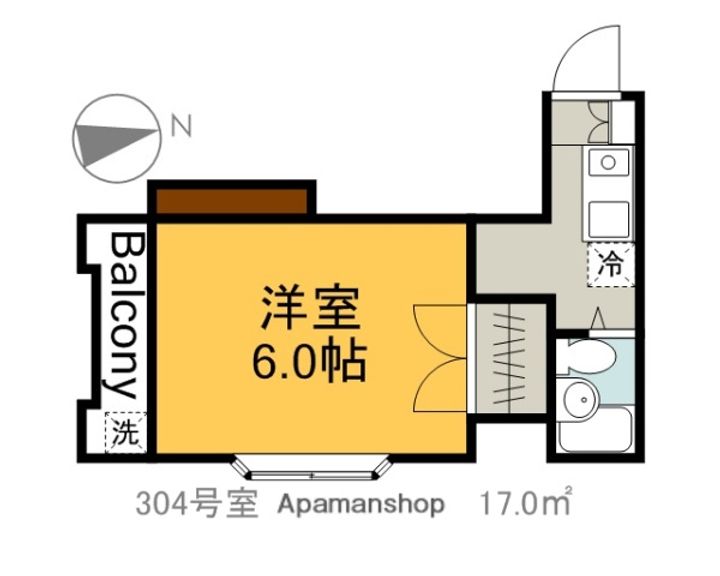 平成館304の間取り