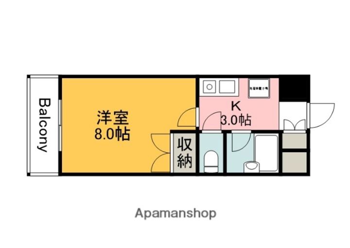 NAKASHIMABLDGの間取り