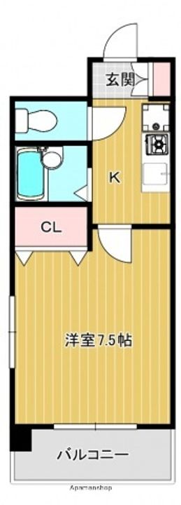 ソシア舟入305の間取り