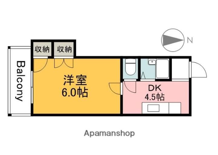 第1コーポ古屋の間取り