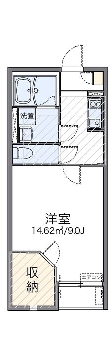 レオネクスト大町東202の間取り