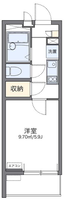 レオネクスト城北通り402の間取り