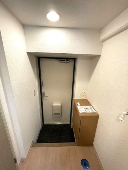 コンフォートNビルの玄関