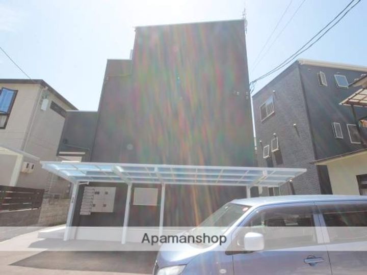 広島県広島市東区戸坂出江2丁目の賃貸アパートの外観