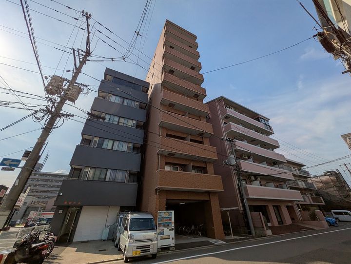 広島県広島市西区中広町2丁目の賃貸マンションの外観