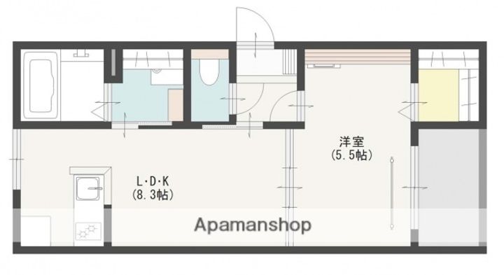LIEN草津南の間取り