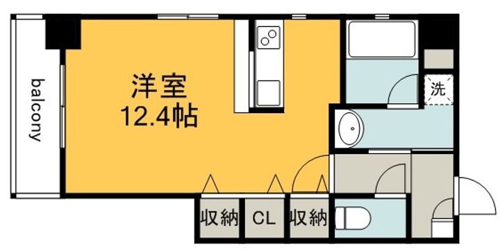 ウイング城南通りの間取り