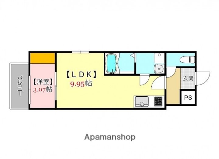 RESIDENTIAL 戸坂駅前の間取り