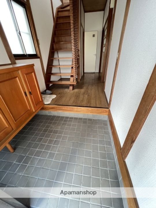 広島県広島市安佐南区緑井2丁目(一戸建)の賃貸物件の玄関