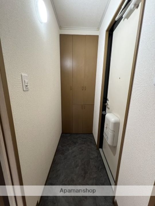 セジュール加美B棟の玄関