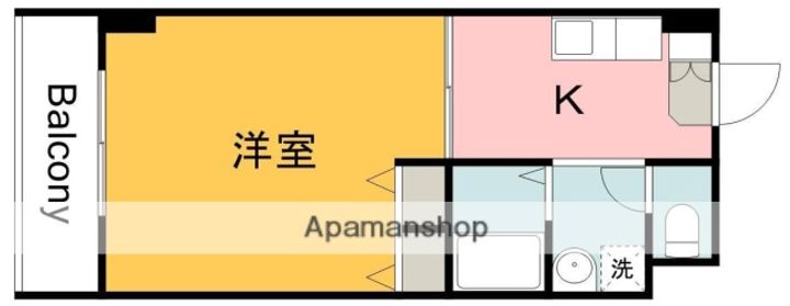 フレーバーの間取り