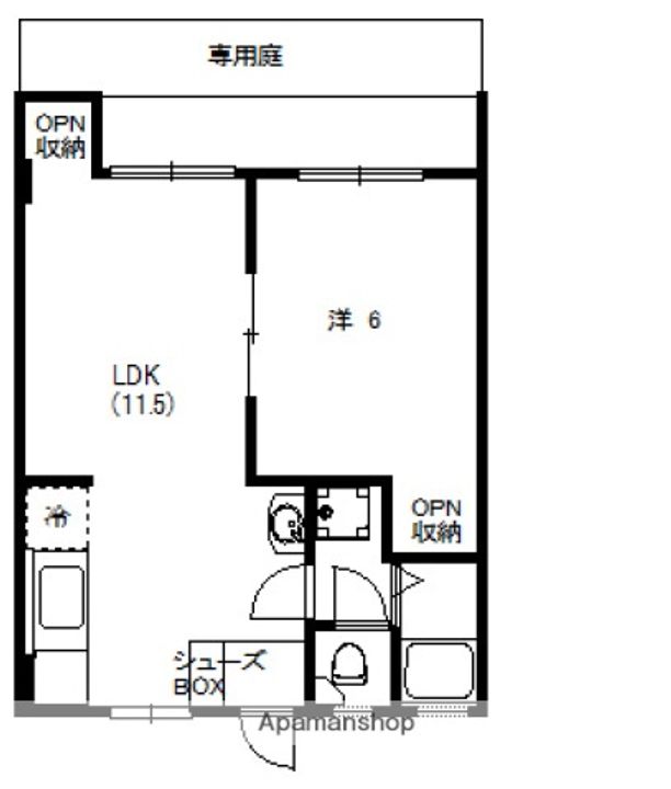 細田山ビルの間取り