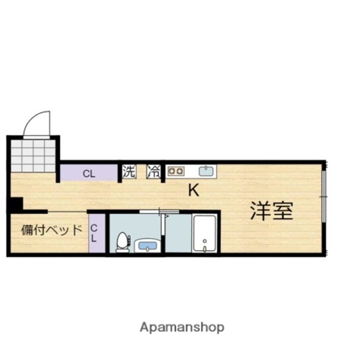 リバーノース中筋の間取り