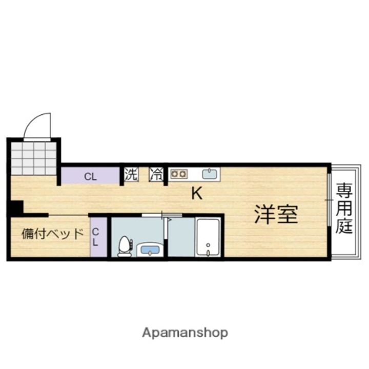 リバーノース中筋の間取り