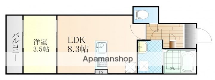 KLALISS西原の間取り