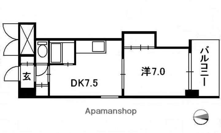 ミッションデルタの間取り