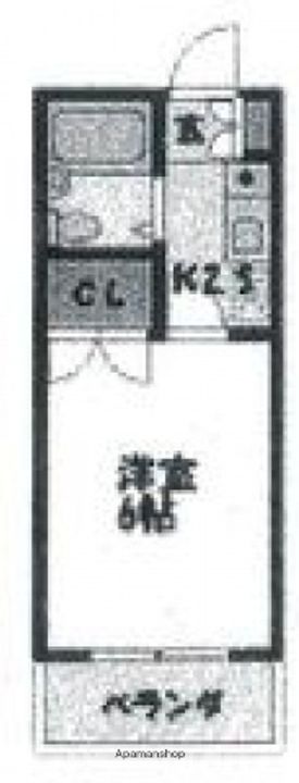 駅前Kビルの間取り