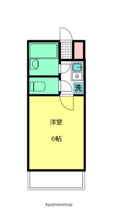 駅前Kビルの間取り