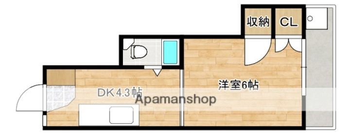 柳川ビルの間取り