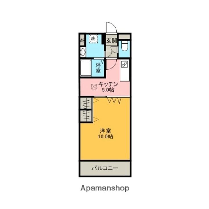 ルネス五日市の間取り