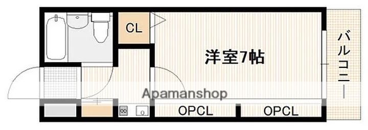 ジャルダン三筋の間取り