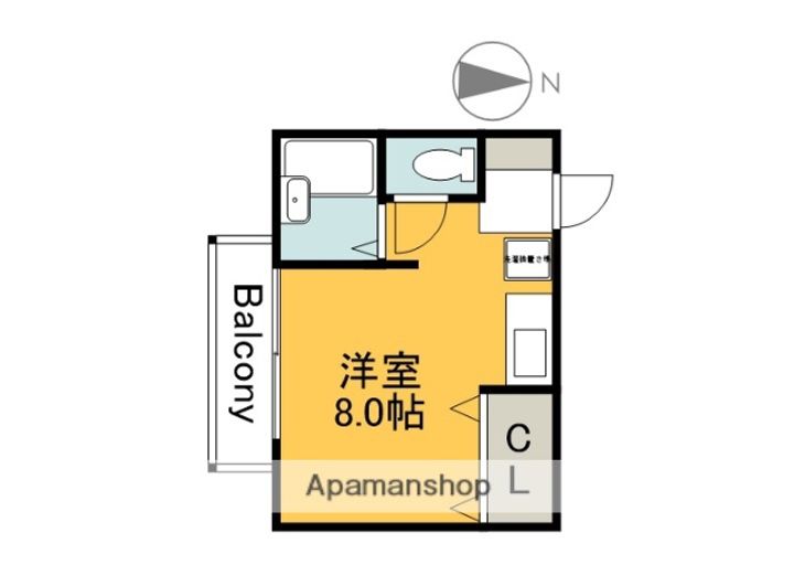 グランディーYの間取り
