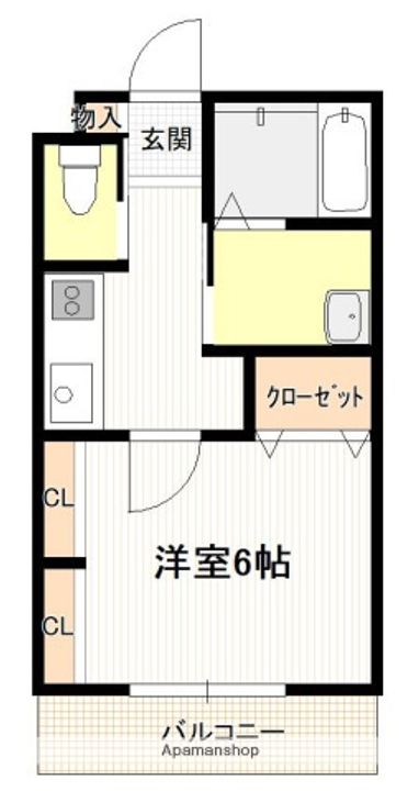 スカーレット海老園の間取り