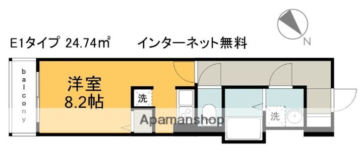 LE DOME地御前205の間取り