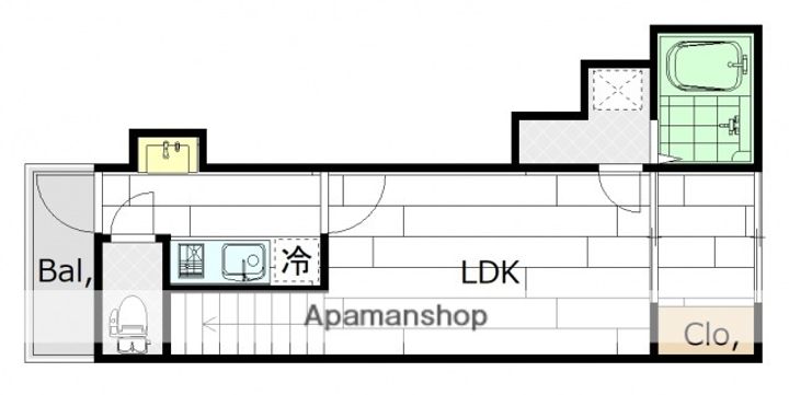 M TERRACE藤垂園 弐番館の間取り