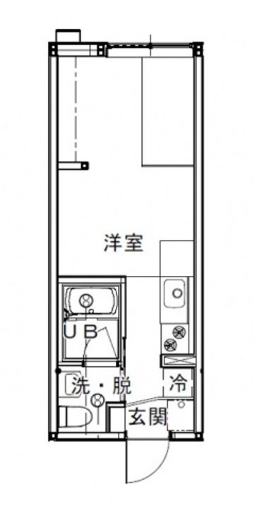 モーリスⅡ303号室の間取り
