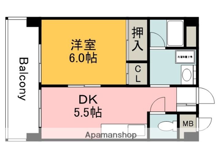 フローレス日吉の間取り