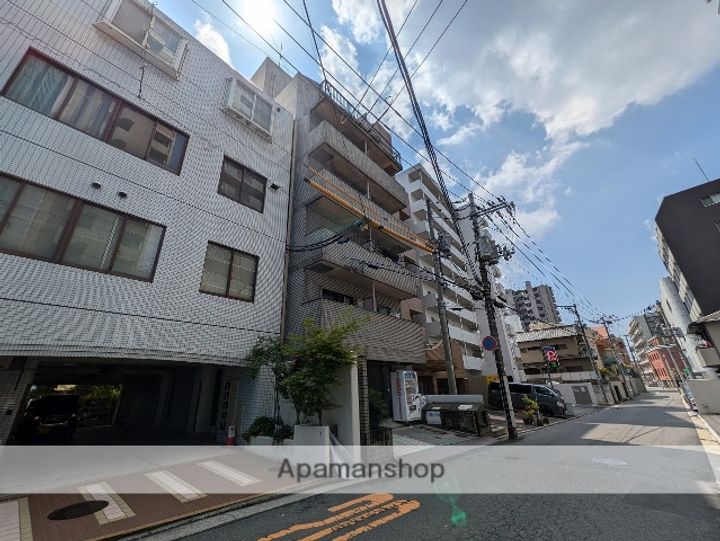 広島県広島市中区平野町の賃貸マンションの外観