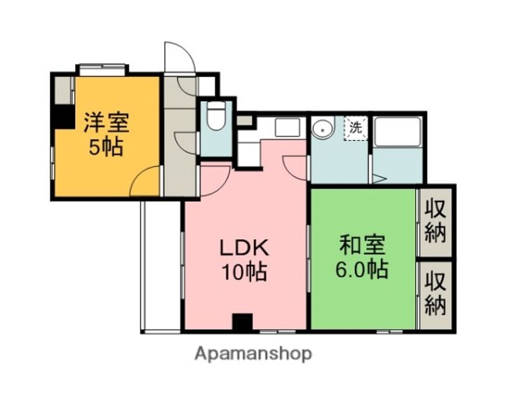 ビラシャレルの間取り