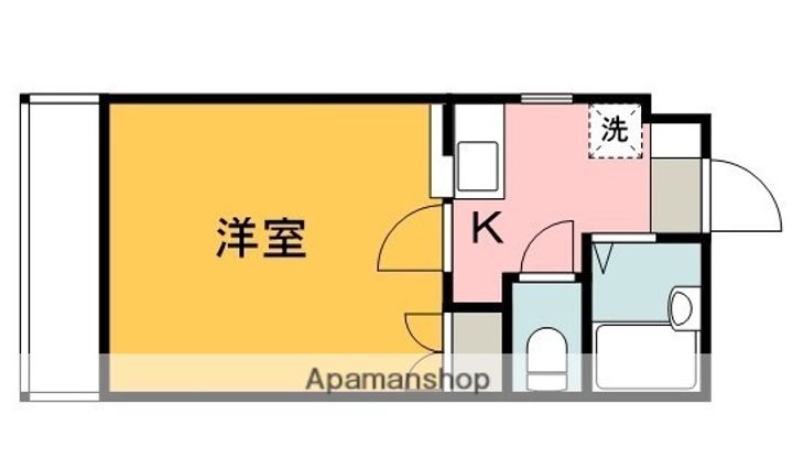 ロアール上天満の間取り