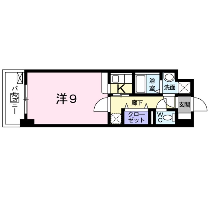 アルド-ル庚午の間取り
