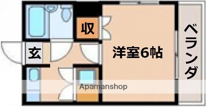 BAUHAUS千田町Ⅱの間取り