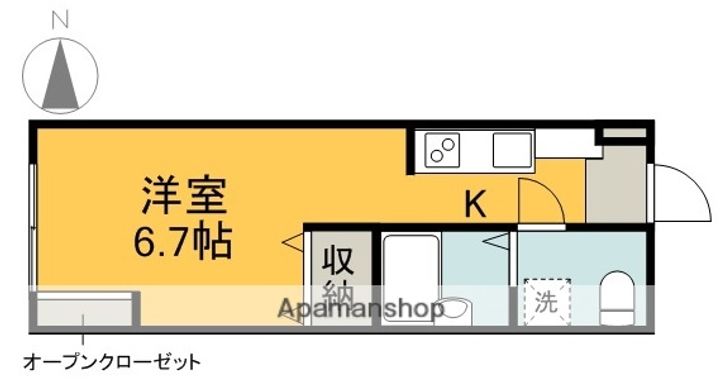 ソフィスコート吉島の間取り