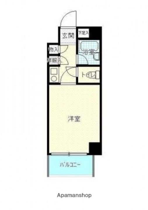 PAST(PARK SIDE TOWER)901の間取り