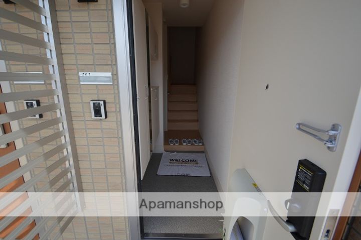 グリーナリーⅡの玄関