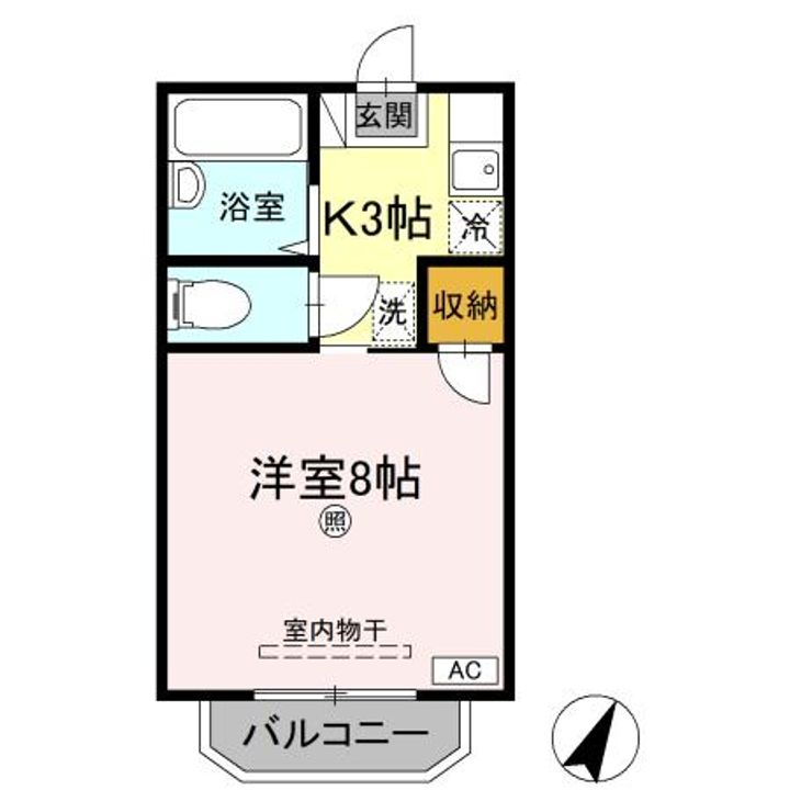 ライブ10・ライブ20 ライブ20の間取り