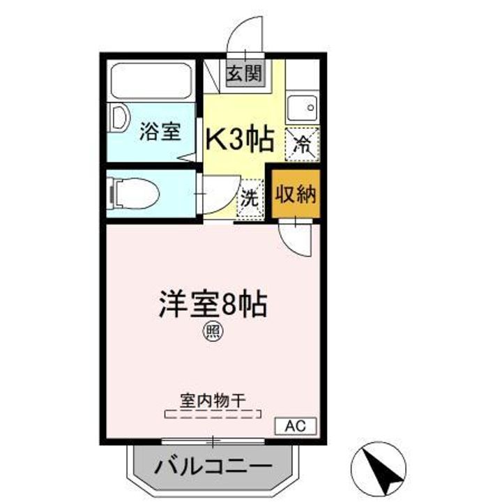 ライブ30の間取り