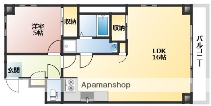 ビラシャレルの間取り